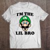 I’m The Lil Bro Super Mario t shirt Ad