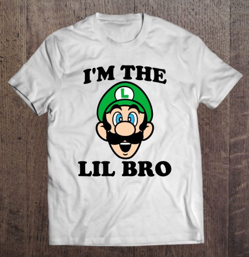 I’m The Lil Bro Super Mario t shirt Ad