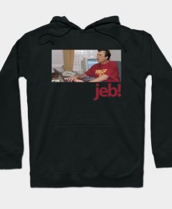 Jeb on the computer hoodie Ad