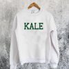 Kale Green Sweatshirt Ad