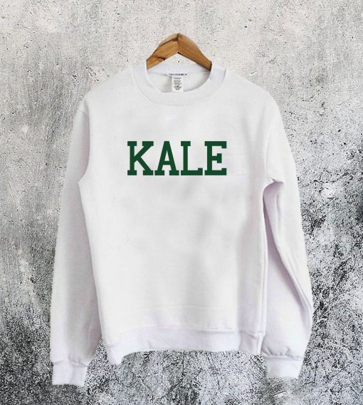 Kale Green Sweatshirt Ad