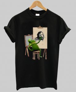 Kermit Painting Jim Henson T-Shirt Ad