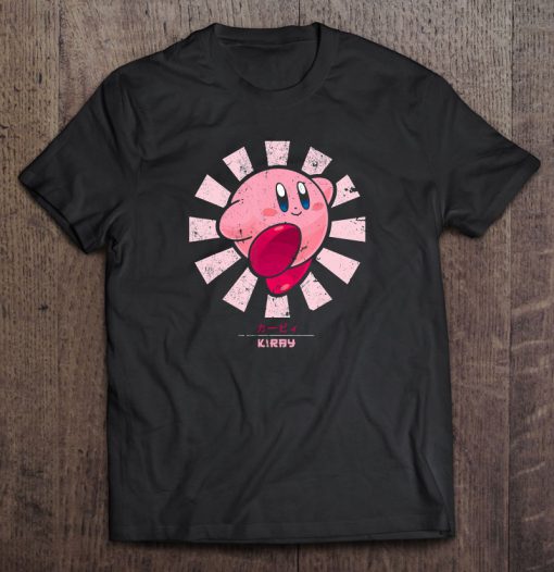 Kirby Japanese Super Smash Bros Ultimate t shirt Ad