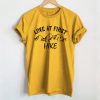 Love At First Hike Mountains t shirt Ad