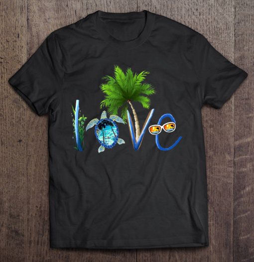 Love Beach Summer Vacation t shirt Ad