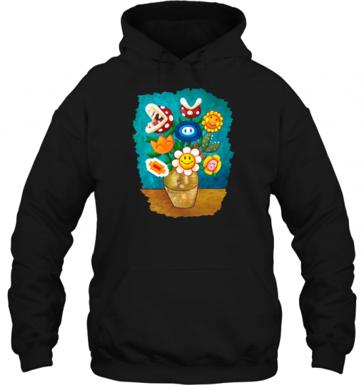 Mario Van Gogh’s Flowers hoodie Ad