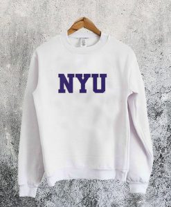 NYU Sweatshirt Ad