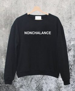 Nonchalance Sweatshirt Ad