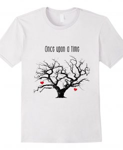 Once Upon A Time Letter t shirt Ad