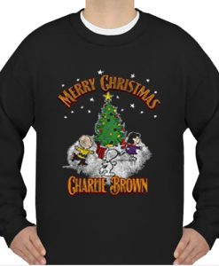 Peanuts Snoopy Charlie Brown Christmas Sweatshirt Ad