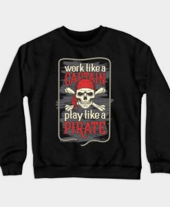 Pirates Captain Sweatshirt Ad