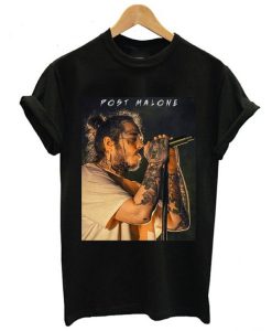 Post Malone Printed Graphic T shirt Ad