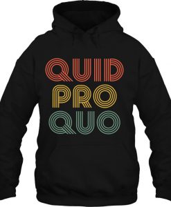 Quid Pro Quo Vintage hoodie Ad