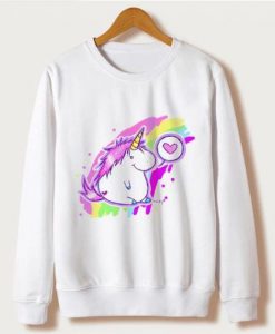 Rainbow Unicorn Sweatshirt Ad
