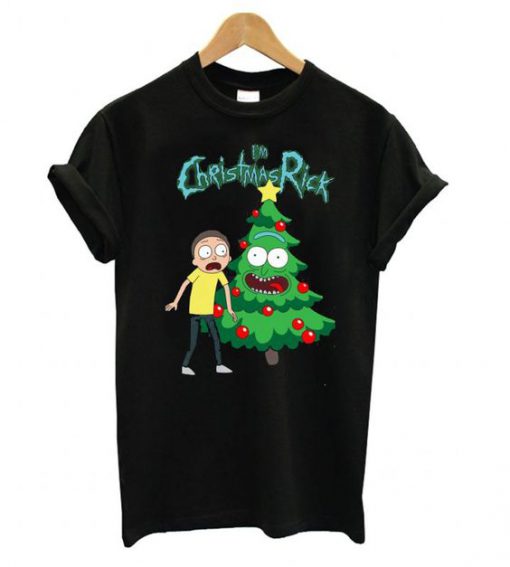 Rick And Morty Christmas Tshirt Ad