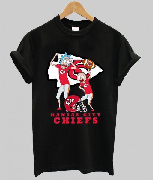 Rick And Morty Kansas City Chiefs Shirt Ad