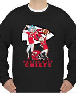 Rick And Morty Kansas City Chiefs sweatshirt Ad