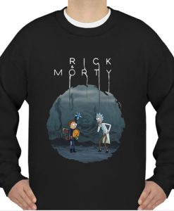 Rick And Morty Mashup Death Stranding sweatshirt Ad