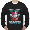Rick Sanchez I Want To Be A Nice Person sweatshirt Ad