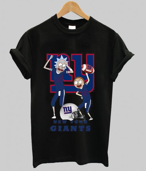 Rick and Morty New York Giants shirt Ad