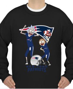 Rick and Morty New York Patriots sweatshirt Ad