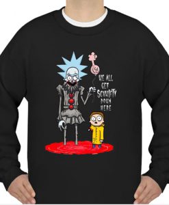 Rick and Morty Pennywise sweatshirt Ad
