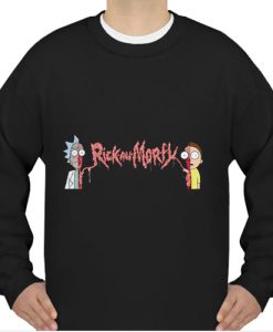 Rick and Morty heartbeat sweatshirt Ad
