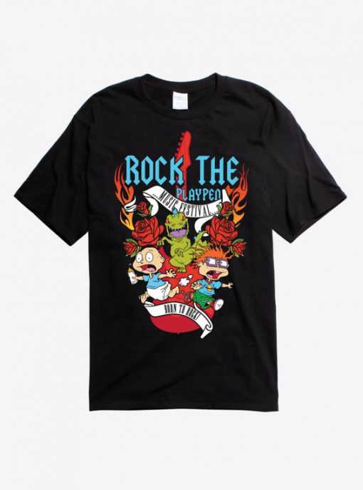 Rugrats Rock the Playpen T-Shirt Ad