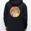 Santa Cruz x Spongebob SquarePants back hoodie Ad