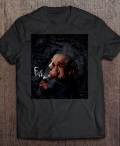Science Albert Einstein t shirt Ad