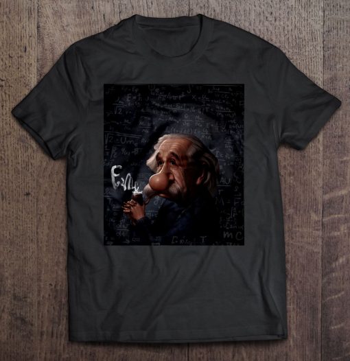 Science Albert Einstein t shirt Ad