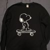Snoopy Skateboard Sweatshirt Ad