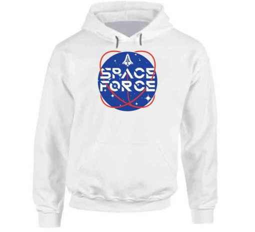 Space Force Joe Rogan Podcast Donald Trump Hoodie Ad