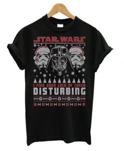 Star Wars i find your Lach of Cheer Christmas T-shirt Ad