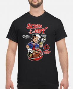 Stranger Things 3 Steve Scoops Ahoy Ice Cream Parlor Shirt Ad