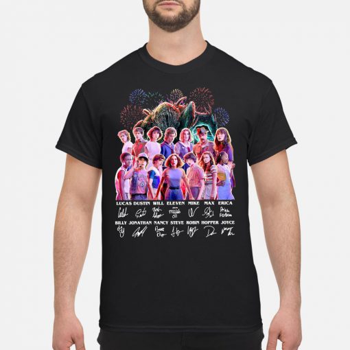 Stranger Things foster shirt Ad