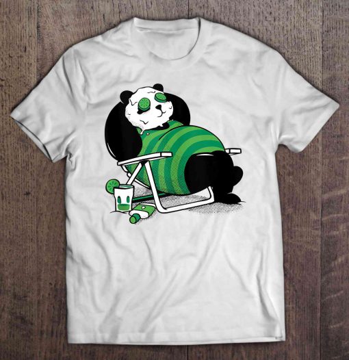 Summer Panda beach t shirt Ad