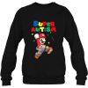 Super Autism Super Mario sweatshirt Ad