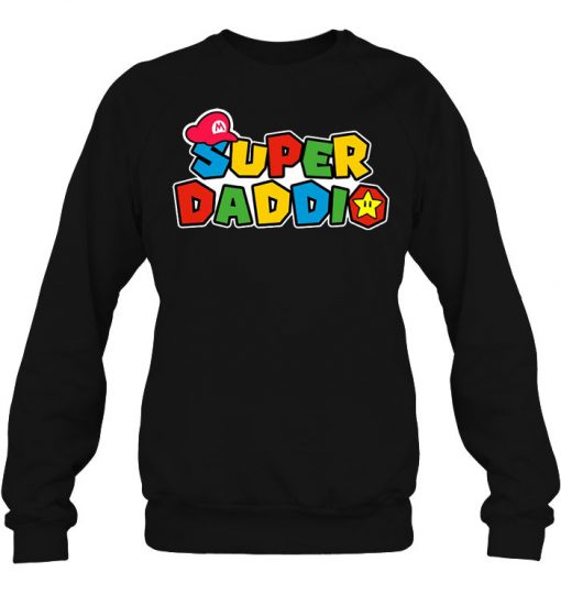 Super Daddi Mario sweatshirt Ad