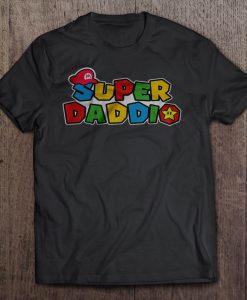 Super Daddi Mario t shirt Ad
