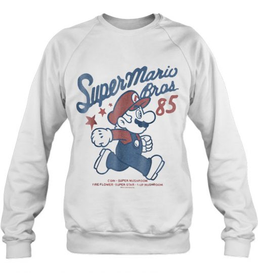 Super Mario Bros ’85 hoodie Ad