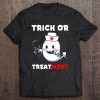 Trick Or Treatment Cute Boo Nurse Halloween t shirt Ad