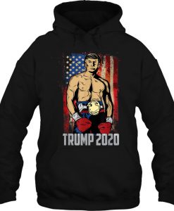 Trump 2020 Funny Trump Boxer hoodie Ad