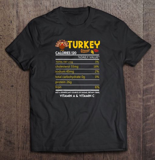 Turkey Nutrition t shirt Ad