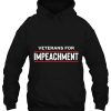 Veterans For Impeachment hoodie Ad