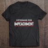 Veterans For Impeachment t shirt Ad