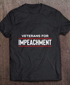 Veterans For Impeachment t shirt Ad