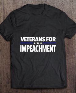 Veterans For Impeachment tshirt Ad