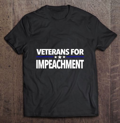 Veterans For Impeachment tshirt Ad