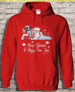 We wish you a Merry Christmas and a happy new year hoodie Ad